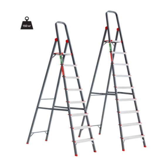 Лестница стремянка Metal Tools Combo 15008