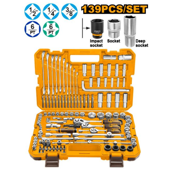 Набор комбинированных инструментов INGCO HKTHP21391