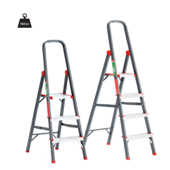 Лестница стремянка Metal Tools Combo 15004