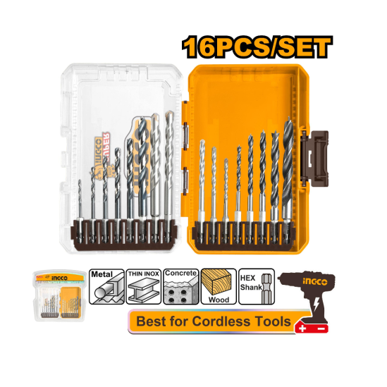 Набор из сверл INGCO AKDL11606