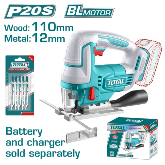 Лобзик аккумуляторный TOTAL TJSLI1008