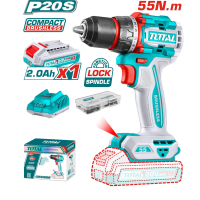Дрель-шуруповерт TOTAL TDLI205582