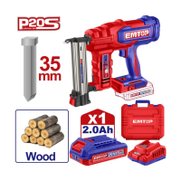 Аккумуляторный гвоздезабиватель EMTOP ELBNLI2008