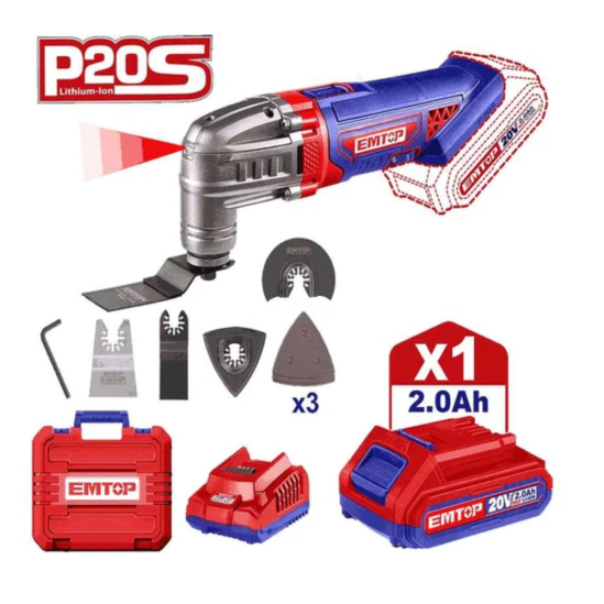 Многофункциональный аккумуляторный инструмент EMTOP ELMF20221