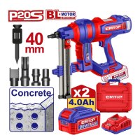 Аккумуляторный гвоздезабиватель EMTOP ELCNLI9008