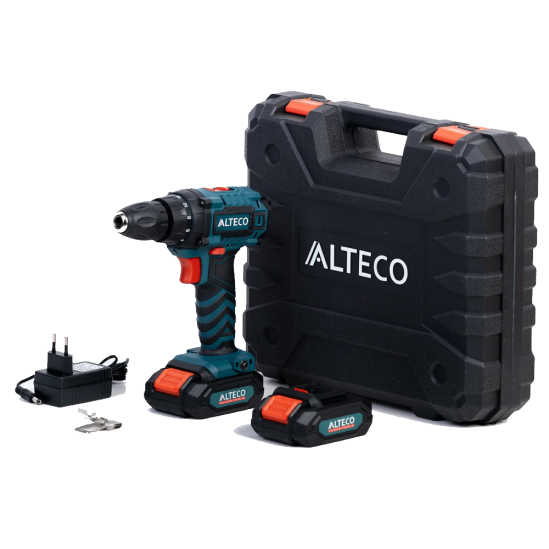 Аккумуляторная дрель шуруповёрт ALTECO CD 1610 Li X2 