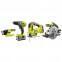 Набор акк.инструмента Ryobi R18CK4A-252S ONE+ 5133003579