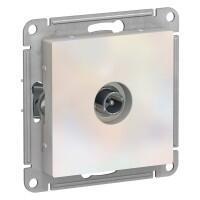 Розетка 1-х Schneider Electric AtlasDesign TV оконечный 1dB жемчуг