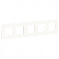 Рамка 5-х Schneider Electric Unica Studio белая