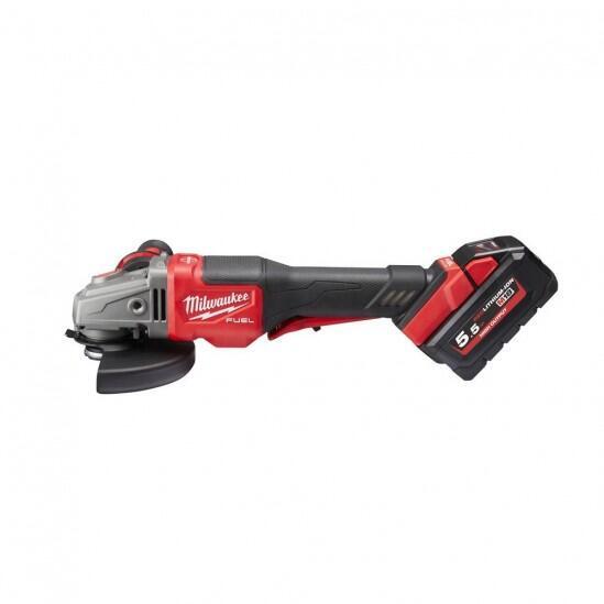 АККУМУЛЯТОРНАЯ УГЛОВАЯ ШЛИФОВАЛЬНАЯ МАШИНА MILWAUKEE M18 FUEL FHSAG125 XB-552X