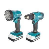 Дрель-шуруповерт аккумуляторная Makita DF457DWLE