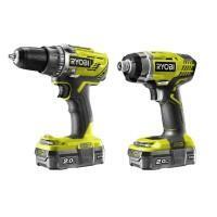 Набор инструментов Ryobi R18DDID-220S