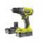 Дрель-шуруповерт аккумуляторная Ryobi ONE+ R18DD2-220S