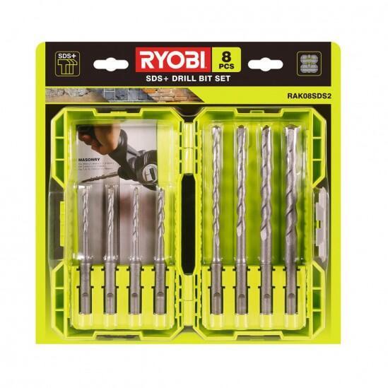 Набор буров SDS Plus 8 шт Ryobi RAK08SDS2 0