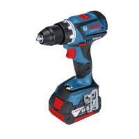 Аккумуляторная ударная дрель-шуруповёрт BOSCH GSB 18 V-EC Professional 2 x 5,0 Ah