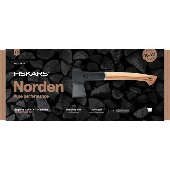 Топор FISKARS Norden N10 + Sharpener 1052276 0