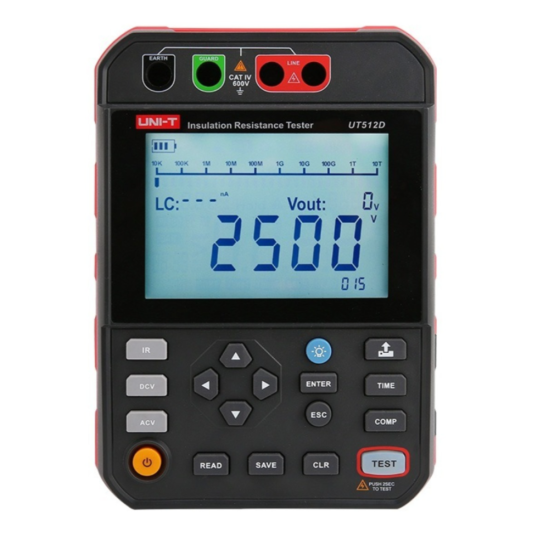 Мегаомметр UNI-T UT512D 2500V