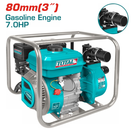 Мотопомпа бензиновая для воды TOTAL TP3302