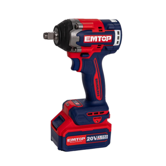 Гайковерт аккумуляторный EMTOP ECIWL2050