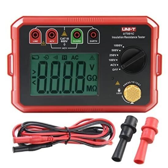 Мегаомметр UNI-T UT501C 1000V 0