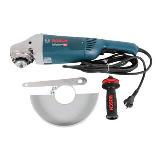 Угловая шлифмашина BOSCH GWS 26-230 H 0