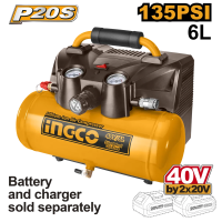 Аккумуляторный компрессор INGCO CACLI2003