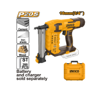 Аккумуляторный гвоздезабиватель бесщеточный INGCO CSTLI3805