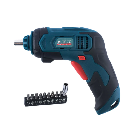 Аккумуляторная отвертка ALTECO СС 0416