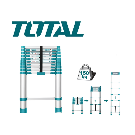  Лестница телескопическая TOTAL THLAD08121