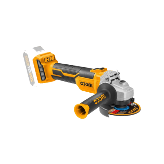 Аккумуляторная угловая шлифмашина INGCO CAGLI2012589 125mm 0